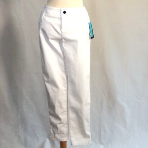 Attyre New York White Ankle Pants Jeans 4 NWT